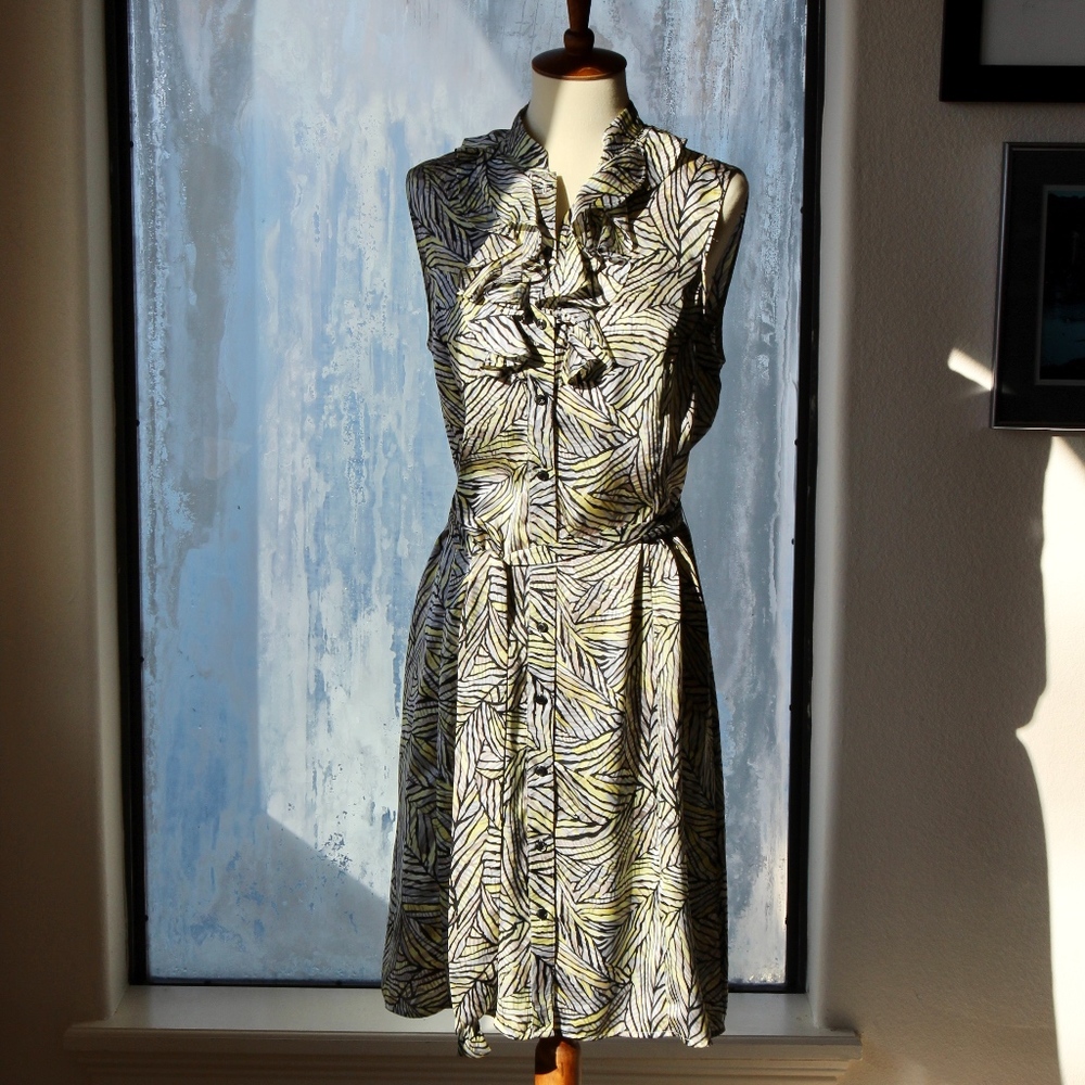 Tahari Arthur S. Levine Sleeveless Dress